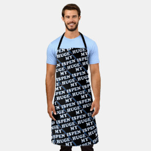 My Pen Is Huge Funny Offensive Sarcastic Humor Apron