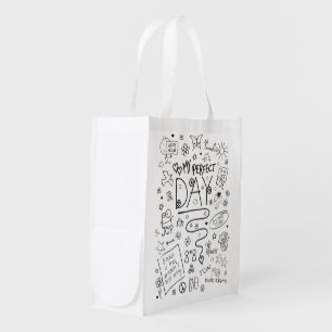 My Perfect Day - Positive Thinking 2 Grocery Bag