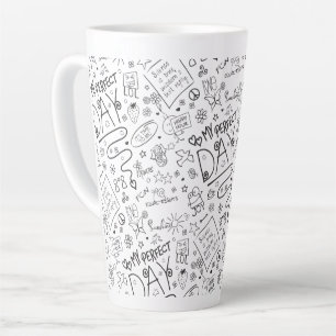 My Perfect Day - Positive Thinking 2 Latte Mug