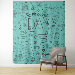 My Perfect Day - Positive Thinking 2 Tapestry