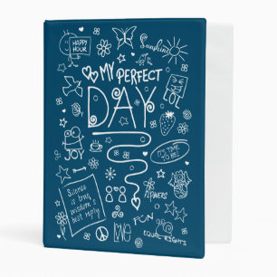My Perfect Day - Positive Thinking 2a Mini Binder