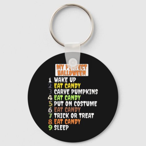 My Perfect Halloween Fun Skeleton Zombie Cool Pump Keychain