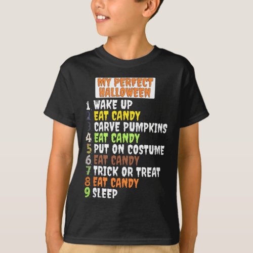 My Perfect Halloween Fun Skeleton Zombie Cool Pump T_Shirt