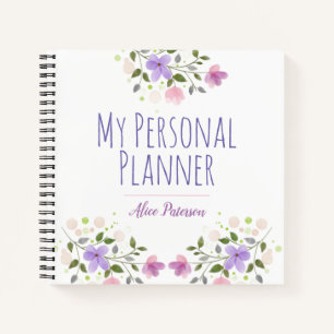 My Personal Planner with Owner's Name Notebook