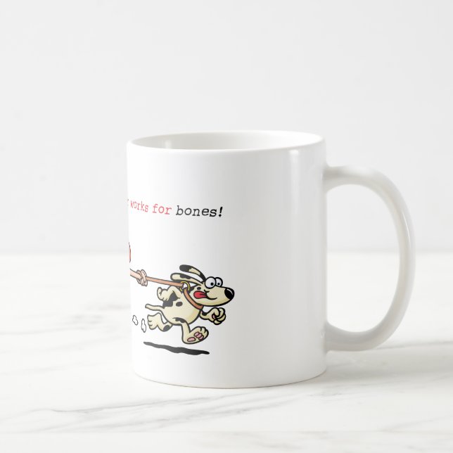 My Personal Trainer Works for Bones Coffee Mug (Right)