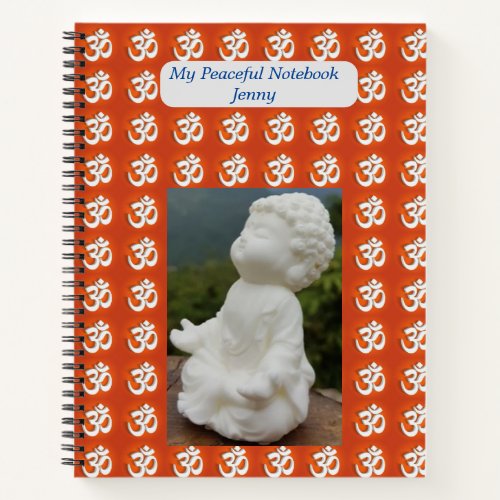 My Personalised Om Buddha Notebook
