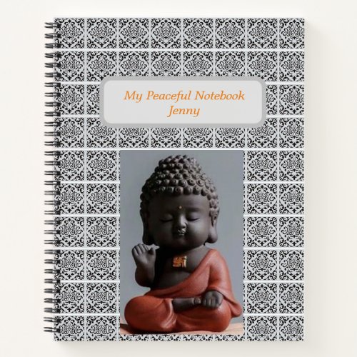 My Personalised Peaceful buddha Notebook