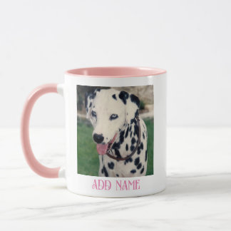 My Pet Friend Custom Photo Pastel Pink Mug