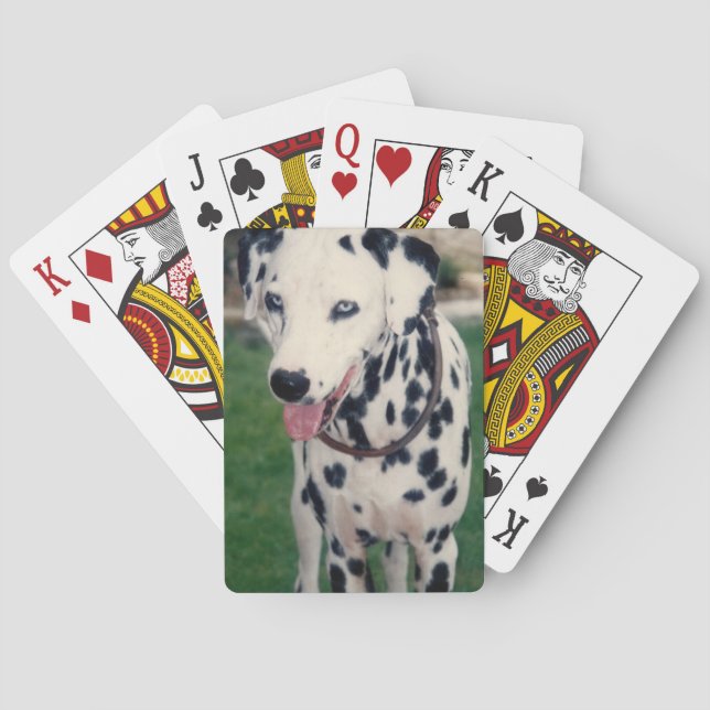 My Pet Friend Upload Your Own Photo Custom   Poker Cards (Back)