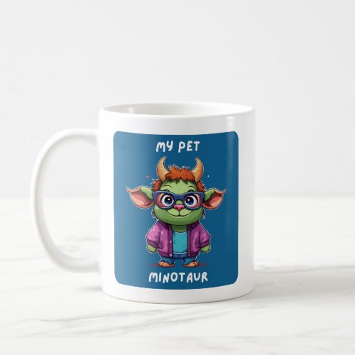 My Pet Minotaur Dark Background Mug