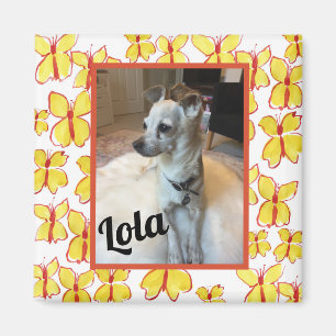 My Pet Personalized Framed Photo Magnet