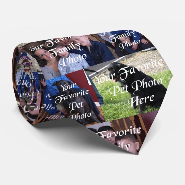 My Photos My Life Neck Tie (Rolled)