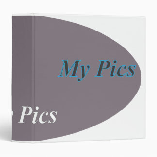 My Pics 3 Ring Binder