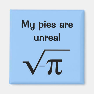 My pies are unreal magnet