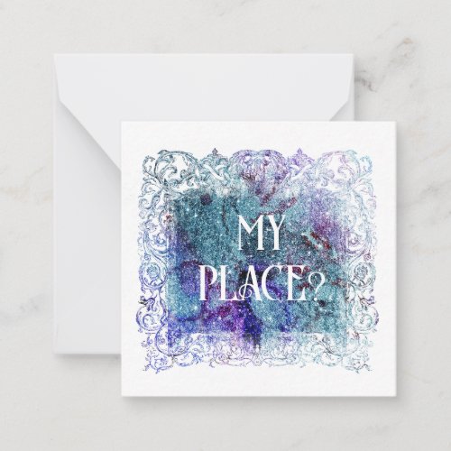   MY PLACE  Relationship AP62 Flat Note Card