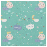 My Planet Dream Big Little One Pattern Fabric