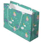 My Planet Dream Big Little One Pattern Large Gift Bag