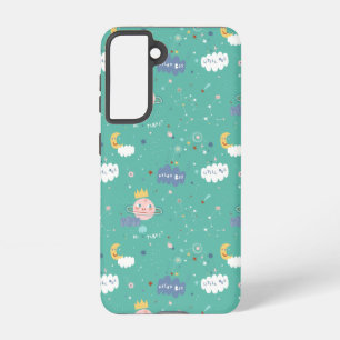 My Planet Dream Big Little One Pattern Samsung Galaxy S21 Case