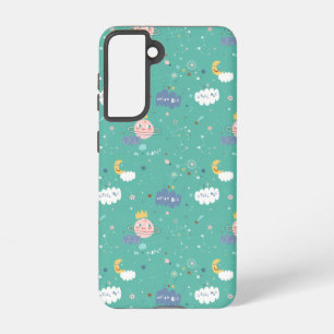 My Planet Dream Big Little One Pattern Samsung Galaxy S21 Case
