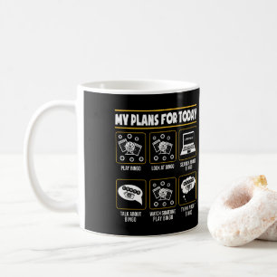 My Plans For Today Funny Lucky Gambling Coffee Mug