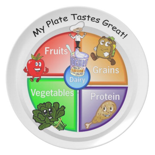 My Plate Tastes Great! (Front)