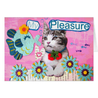 My Pleasure - Vintage Cards