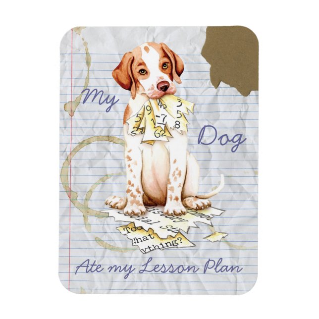 My Pointer Ate My Lesson Plan Magnet (Vertical)