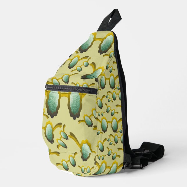 My Polarized Glasses are Ready Pattern Sling Bag (Right Corner)