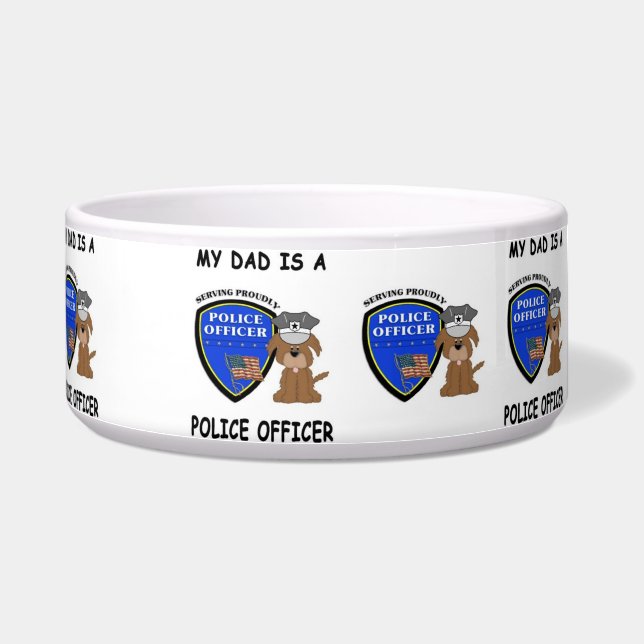 My Police Dad Bowl (Right)