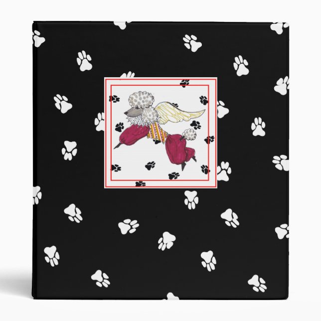 My Poodle's Adventures Album Binder (Front)
