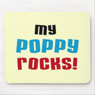 My Poppy Rocks T-shirts and Gifts Mouse Pad