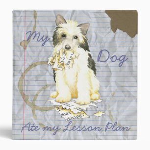 My Powderpuff Ate My Lesson Plan 3 Ring Binder