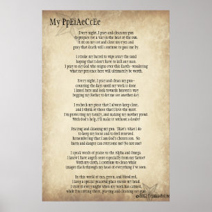 My PpEiAeCcEe ©2012 by Trinka Polite (poster) Poster