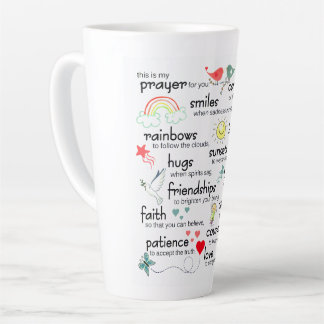My Prayer For You Blessings Latte Mug