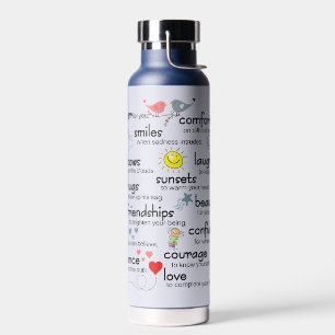 My Prayer For You Blessings Water Bottle