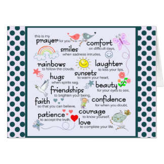 My Prayer For You Card