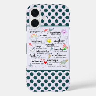 My Prayer For You iPhone 16 Case