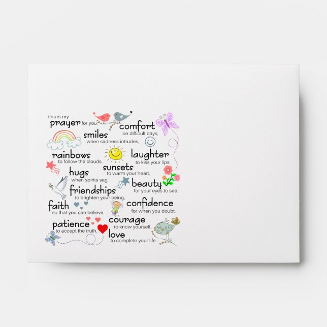 My Prayer For You Envelope (Front)