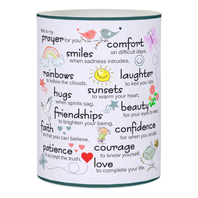 My Prayer For You Flameless Candle (Front)