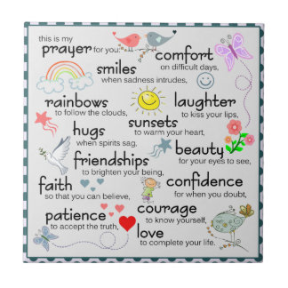 My Prayer For You Tile