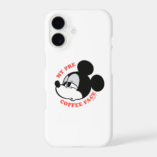 My Pre Coffee Face Mickey Mouse iPhone 17 Case