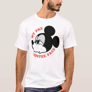 My Pre Coffee Face Mickey Mouse T-Shirt