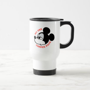 My Pre Coffee Face Mickey Mouse Travel Mug