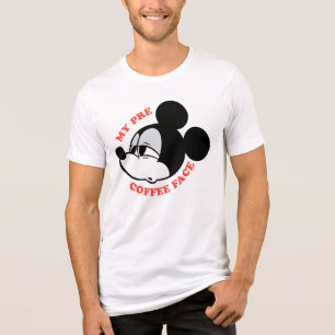 My Pre Coffee Face Mickey Mouse Tri-Blend Shirt
