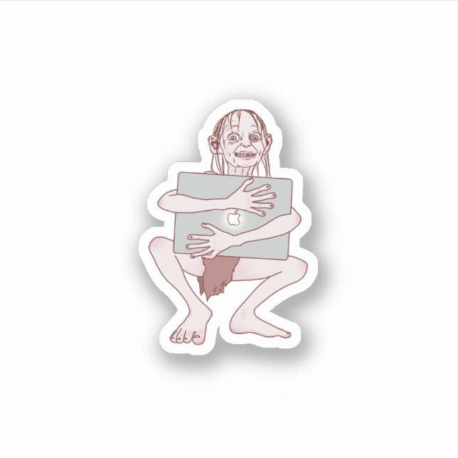 My Precious MacBook Sticker (Front)