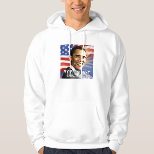 My President Barack Obama Flag sweatshirt
