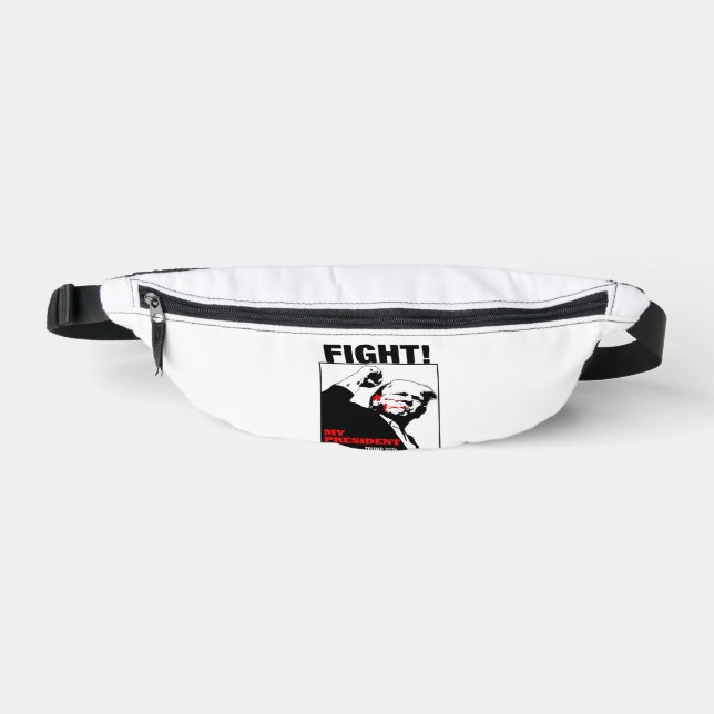 My President is bulletproof Trump Fanny Pack (Front)