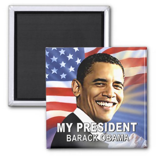 My President Magnet flag