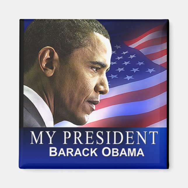 My President Magnet (patriotic) (Front)