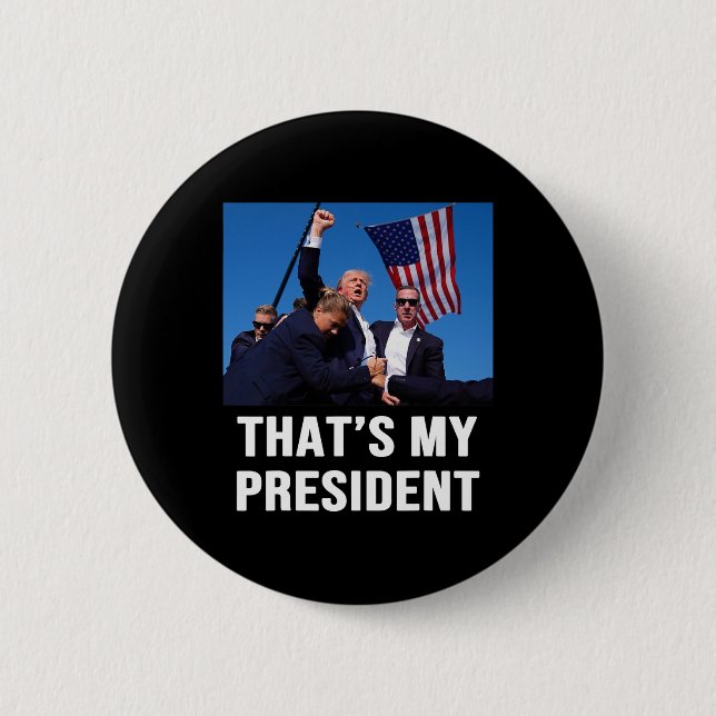 My President Trump 2024  Button (Front)